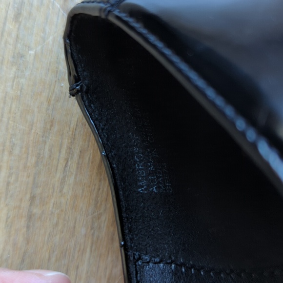 Madden Girl Size 8 Shiny Black Loafers - Picture 7 of 11